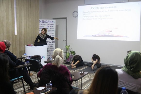 Medicana Sivas Hastanesi’nden Gebelikte Yoga Semineri
