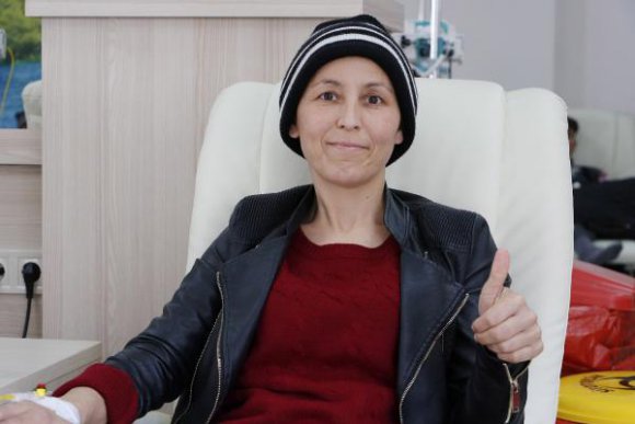 Kanser onun için 'iyi ağırlanması gereken ağır misafir'