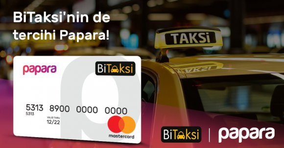 Papara ile Bitaksi iş birliği