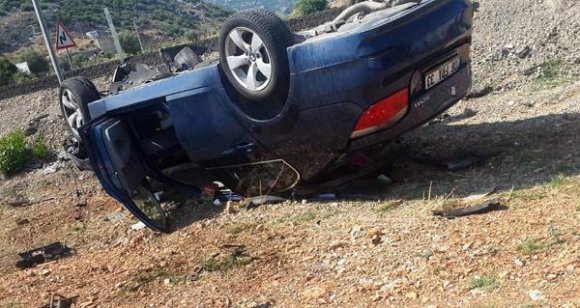 Antalya'da kaza: 4 yaralı