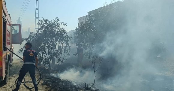 DEFNE’DE ÇADIR YANGINI