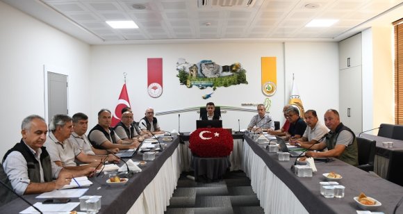 MERSİN’DE YANIN DEĞERLENDİRME TOPLANTISI YAPILDI