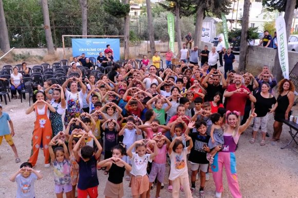 DEFNE BELEDİYESİ’NİN BOSTANCIK MAHALLESİ’NDE DÜZENLEDİĞİ ETKİNLİKTE ÇOCUKLAR DOYASIYA EĞLENDİ