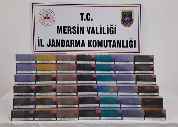 MERSİN’DE KAÇAK MAKARON OPERASYONU: 3 GÖZALTI
