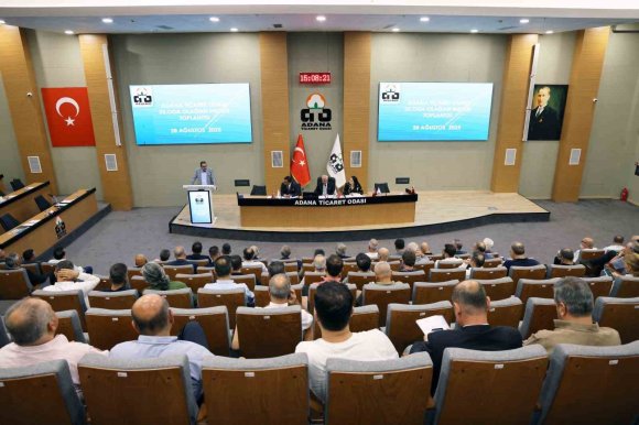 ADANA TİCARET ODASI AĞUSTOS AYI MECLİS TOPLANTISI YAPILDI
