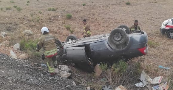 İSKENDERUN’DA TRAFİK KAZASI:2 YARALI