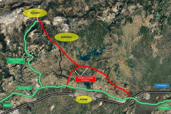 ADANA’YA DEV ULAŞIM YATIRIMI: POZANTI-CEYHAN OTOYOLU ŞEHRE NEFES ALDIRACAK