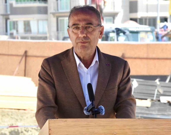 ANTAKYA BELEDİYESİ, GENÇLİK MERKEZİ VE PAZAR ALANI KOMPLEKSİ İNŞASI İÇİN TEMEL ATTI