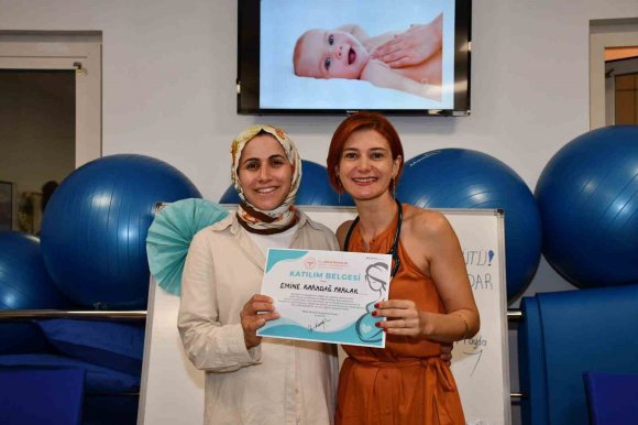 ALANYA’DA GEBE OKULU EĞİTİMLERİNE DEVAM EDİYOR