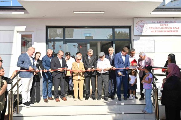 KEPEZ TESLİME - HÜSEYİN ACAR AİLE SAĞLIĞI MERKEZİ HİZMETE AÇILDI