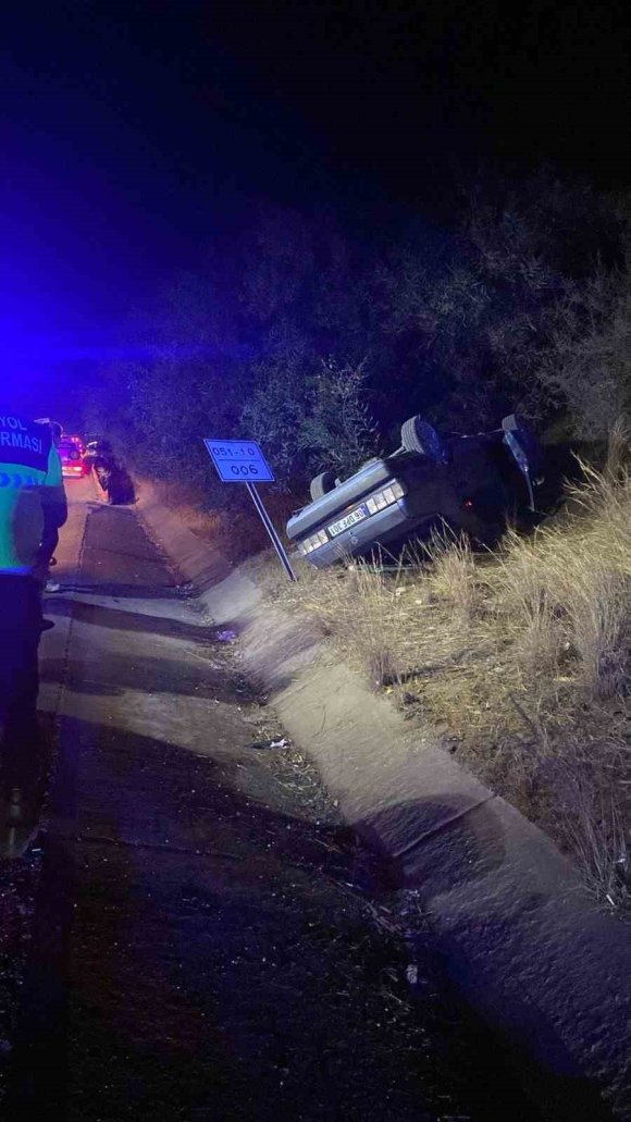 TARSUS’TA TRAFİK KAZASI:1 ÖLÜ, 2 YARALI
