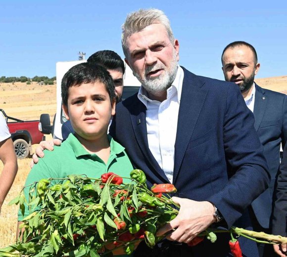 BAŞKAN GÖRGEL; "COĞRAFİ İŞARETLİ MARAŞ BİBERİMİZİN ÜRETİMİ 30 BİN TONA ULAŞTI"