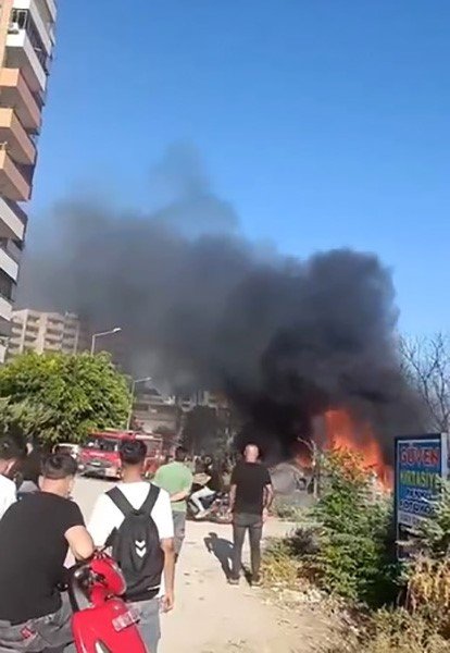 AĞAÇLIK ALANDA ÇIKAN YANGIN KONTROL ALTINA ALINDI