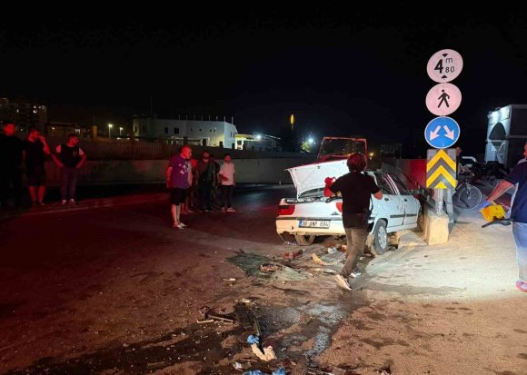 MERSİN’DE FECİ KAZA: 1 ÖLÜ, 8 YARALI