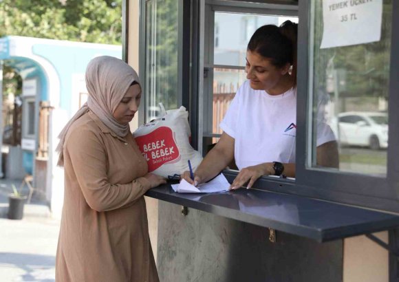 MERSİN’DE ’EL BEBEK GÜL BEBEK’ PROJESİ İLE AİLELERE 53 BİN 113 PAKET DESTEK SAĞLANDI