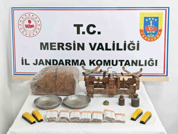 BİNLERCE MAKARON ELE GEÇİRİLDİ: 4 GÖZALTI