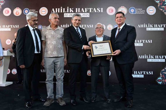 ANTALYA’DA AHİLİK HAFTASI KUTLANDI