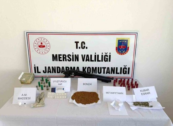 MERSİN’DE UYUŞTURUCU OPERASYONU: 1 ŞÜPHELİ TUTUKLANDI