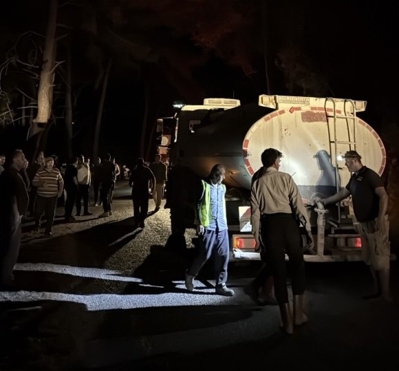 GAZİPAŞA’DA ORMANLIK ALANDA ÇIKAN YANGIN KONTROL ALTINA ALINDI