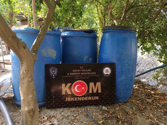 HATAY’DA SAHTE İÇKİ VE KAÇAKÇILIK OPERASYONU