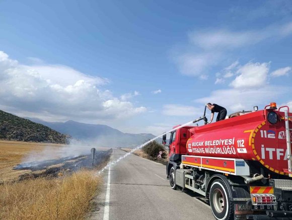 BUCAK’TA ARAZİ YANGINI
