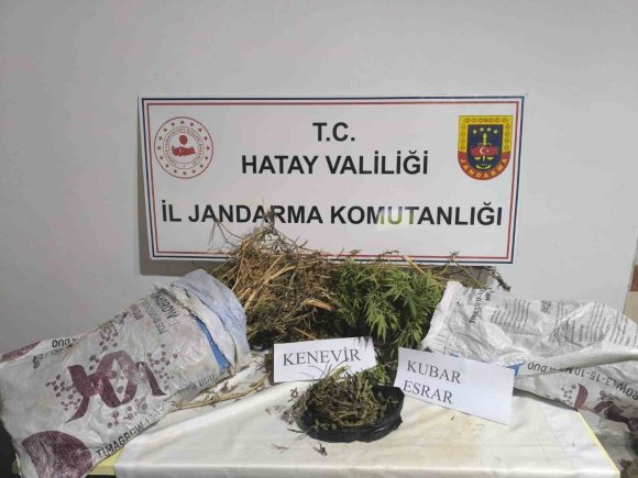 HATAY’DA JANDARMA’DAN UYUŞTURUCU VE KAÇAKÇILIK OPERASYONU