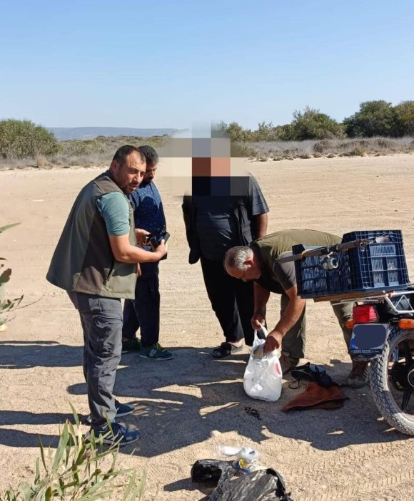 MERSİN’DE KAÇAK YIRTICI KUŞ AVCILIĞI YAPAN 4 KİŞİYE 143 BİN LİRA CEZA KESİLDİ