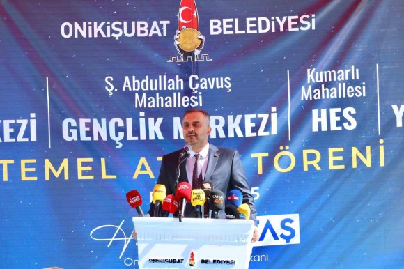 ONİKİŞUBAT’TA BİR GÜNDE 4 DEV YATIRIMIN TEMELİ ATILDI