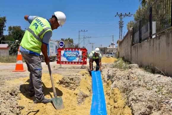 MESKİ, TARSUS BALTALI MAHALLESİ’NİN SU KAPASİTESİNİ ARTIRDI