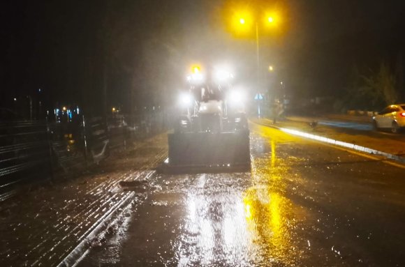 ALANYA BELEDİYESİ OLUMSUZ HAVA ŞARTLARINA KARŞI TEYAKKUZDA