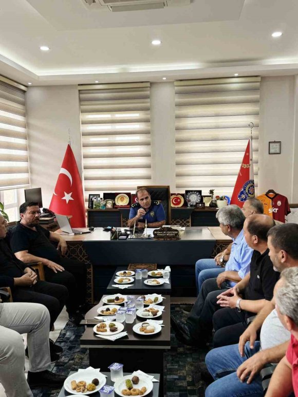 GAZİPAŞA’DA MUHTARLARLA ’HUZUR TOPLANTISI’ YAPILDI