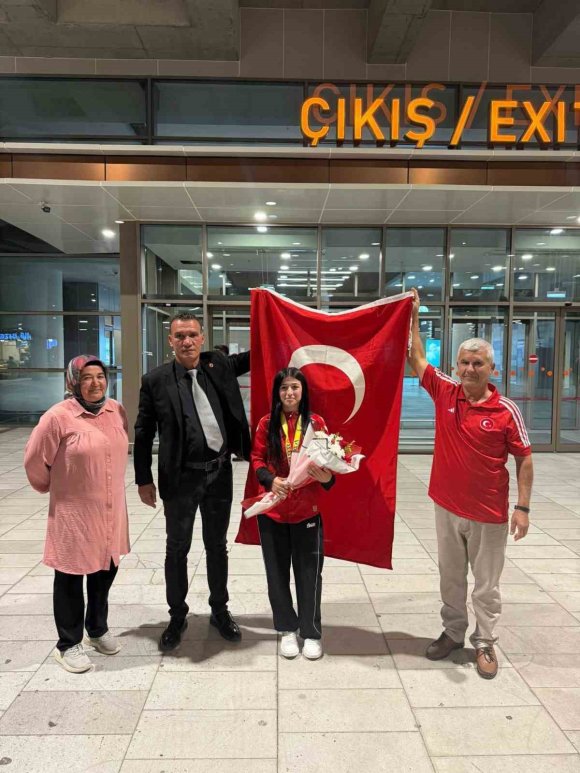 FEKELİ SPORCU FATMA GÜL, AVRUPA İKİNCİSİ OLDU