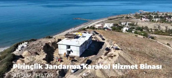 ARSUZ’DA PİRİNÇLİK JANDARMA KARAKOLU BİNASI YENİLENİYOR