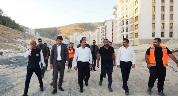 SERİNYOL VE ALAHAN MAHALLERİNDE AFET KONUTLARI YÜKSELİYOR
