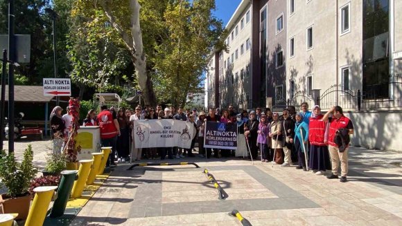 OSMANİYE’DE ’BEYAZ BASTON GÖRME ENGELLİLER GÜNÜ’NDE FARKINDALIK YÜRÜYÜŞÜ DÜZENLENDİ