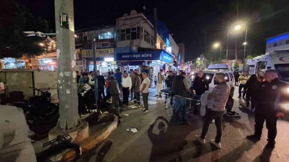 MERSİN’DE TRAFİK KAZASI:2 YARALI
