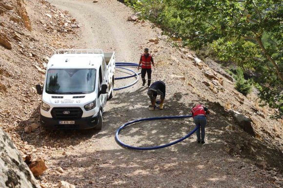 HATSU, ARPALIUŞAĞI MAHALLESİ’NDE KAPTAJ İNŞA ÇALIŞMASINA BAŞLADI