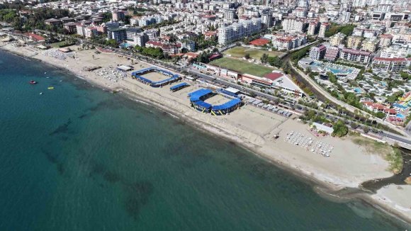 MOĞOLİSTAN U16 PLAJ VOLEYBOLU MİLLİ TAKIMI ALANYA’DA KAMPA GİRDİ