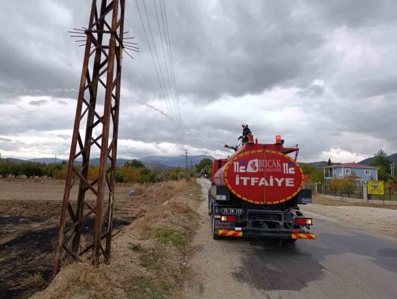 BUCAK’TA ARAZİ YANGINI