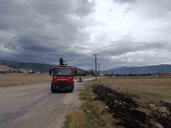 BUCAK’TA ARAZİ YANGINI