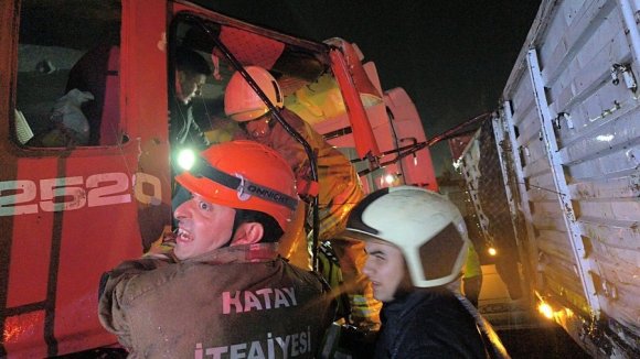 DÖRTYOL’DA TRAFİK KAZASI: 1 YARALI