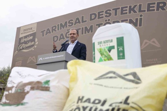 MERSİN’DE ÜRETİCİYE 85 MİLYON LİRALIK DESTEK