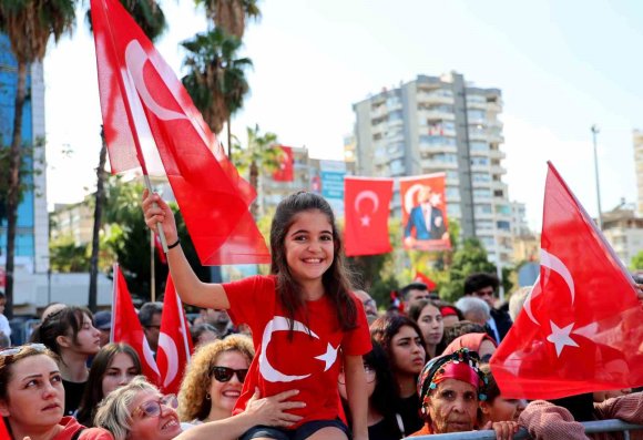 ADANA’DA CUMHURİYET’İN 102. YILI COŞKUYLA KUTLANDI