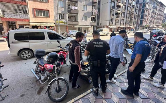 İSKENDERUN’DA MOTOSİKLET TAMİRCİLERİ DENETLENDİ