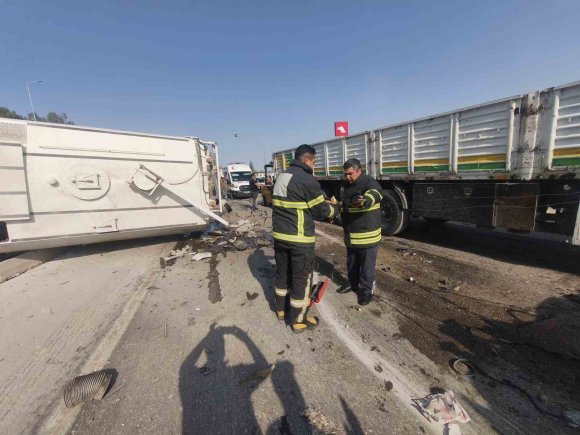 ANTAKYA’DA TRAFİK KAZASI: 2 YARALI