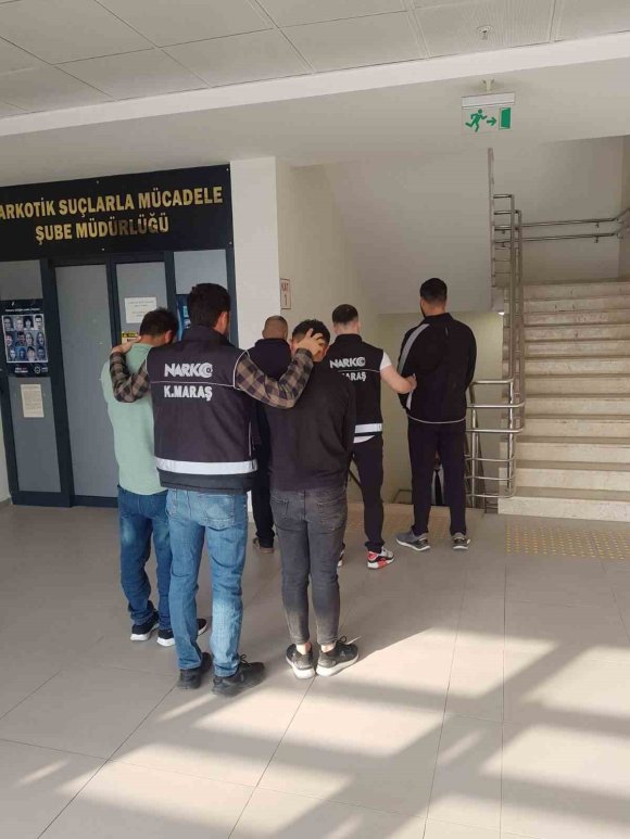 KAHRAMANMARAŞ’TA UYUŞTURUCUYA 3 TUTUKLAMA