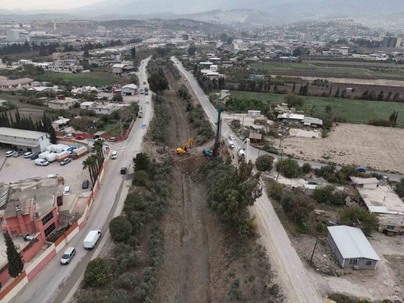 HATAY BÜYÜKŞEHİR BELEDİYESİ, BÜYÜKDALYAN’A 10 METRELİK KÖPRÜ İNŞA EDECEK