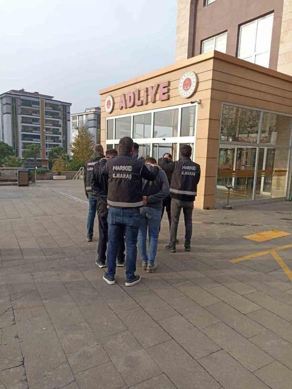 KAHRAMANMARAŞ’TA UYUŞTURUCU TİCARETİNE 7 TUTUKLAMA