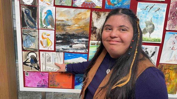 KUŞLARIN KANATLARIYLA 15 BİNDEN FAZLA MESAJ YÜKSELDİ