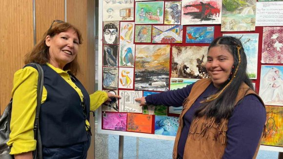 KUŞLARIN KANATLARIYLA 15 BİNDEN FAZLA MESAJ YÜKSELDİ